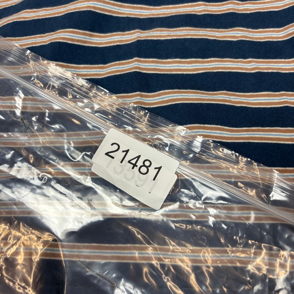 Taylor Stitch Striped Short Sleeve Crew T Shirt Men's 42/L - Picture 8 of 8